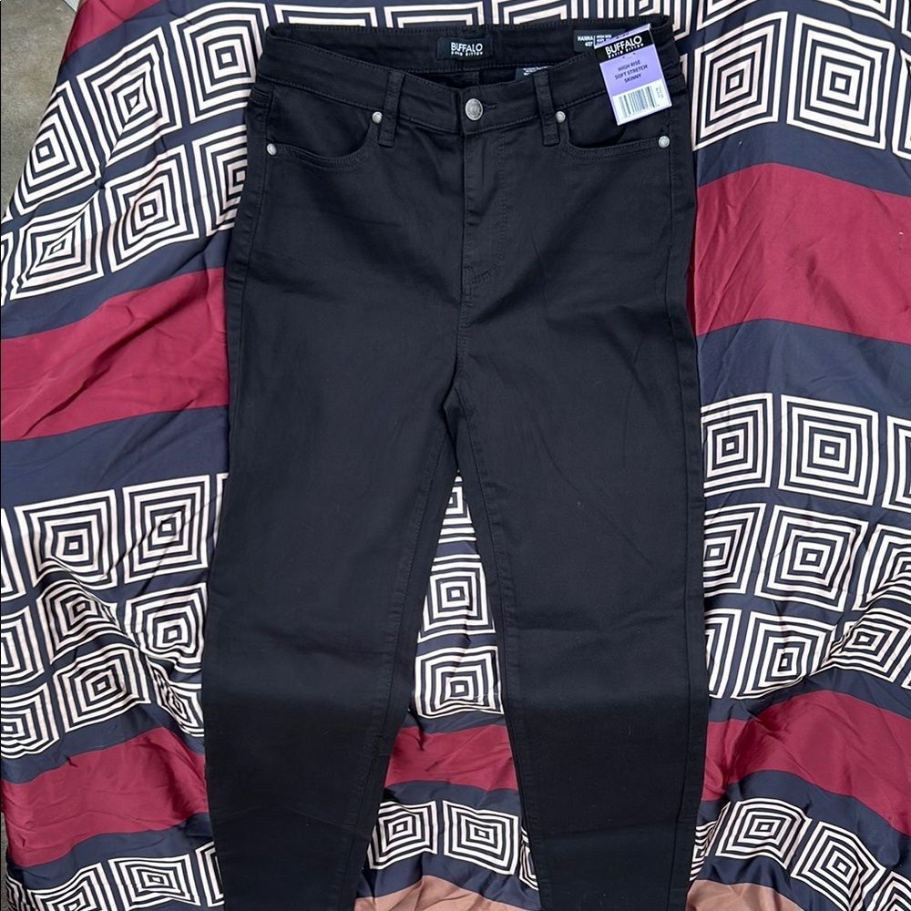 Buffalo David Bitton Black Jeans